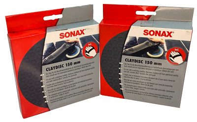 (2 PACK) Sonax Claydisc 150mm 04506050 Clay Disc