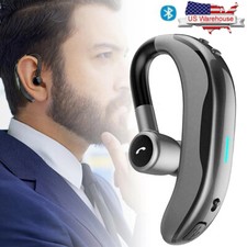 Bluetooth Headphone Single Headset Wireless Earpiece Sport Business Earphone