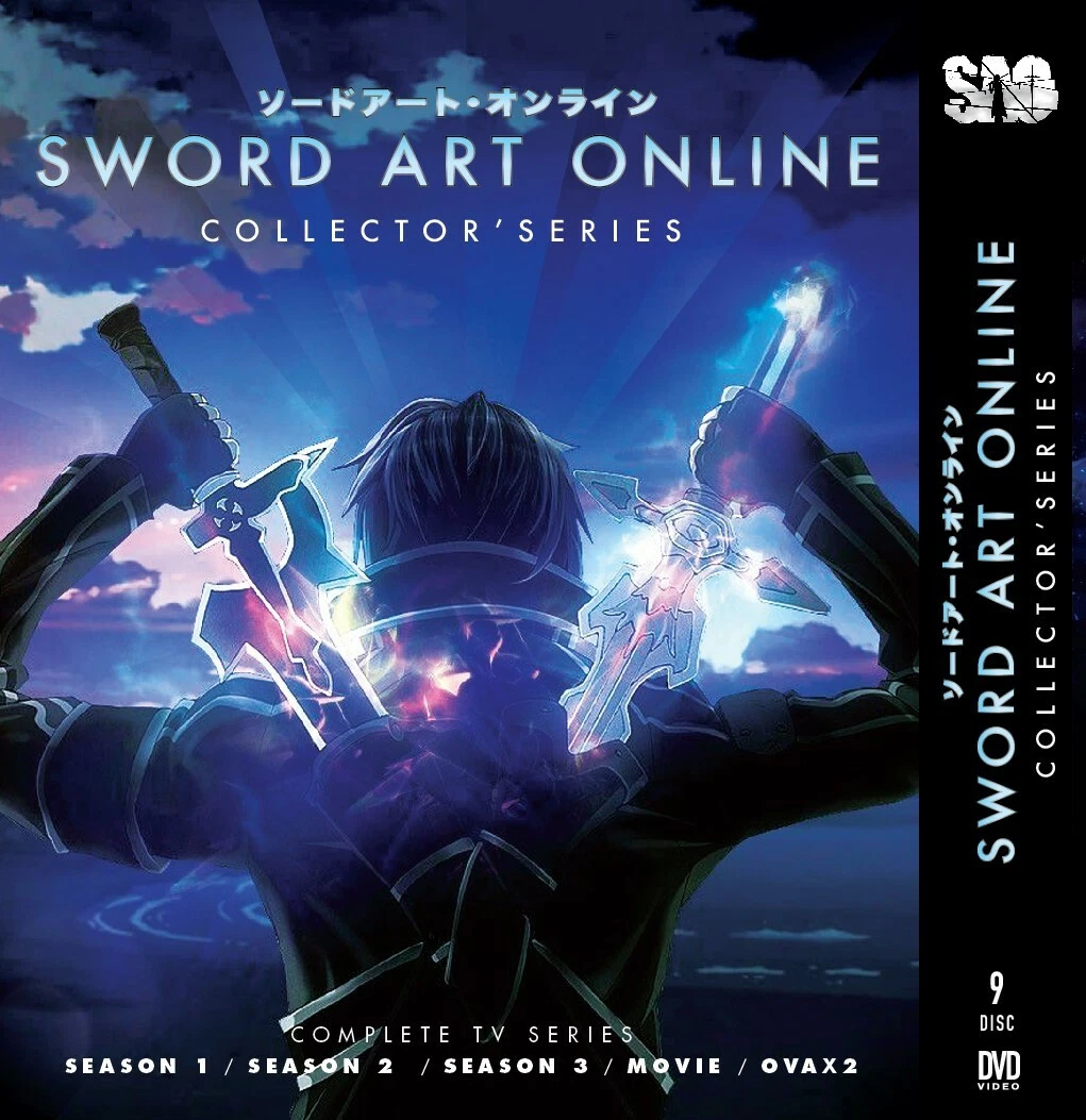 ANIME DVD SWORD ART ONLINE SEASON 1-3 VOL.1-96 END [ENGLISH DUBBED] REGION  ALL 