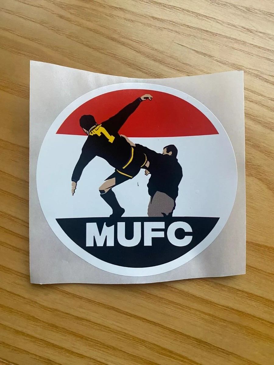 100 Autocollants Manchester United - Style Ultra, Drapeaux, Slogans - Pour Casque, Laptop, Voiture