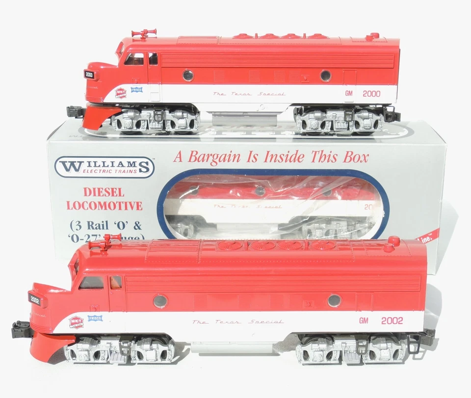 Gorgeous set of 3 Williams O gauge Texas Special locomotives MINT- LOOK!! - Image 3 of 4