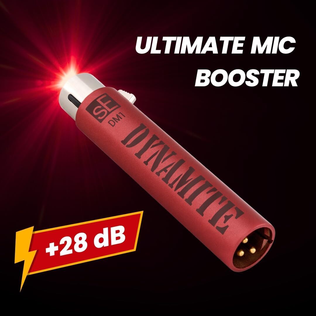 SE Electronics DM1 Dynamite Active Inline Microphone SE Electronics DM1 Dynamite Active Inline Microphone
