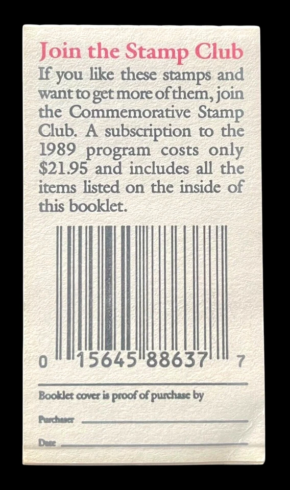 Scott 2385a, 1988 Issue Classic Cars - (20) 25c Stamps - Unopened Booklet - MNH - Image 2 of 2