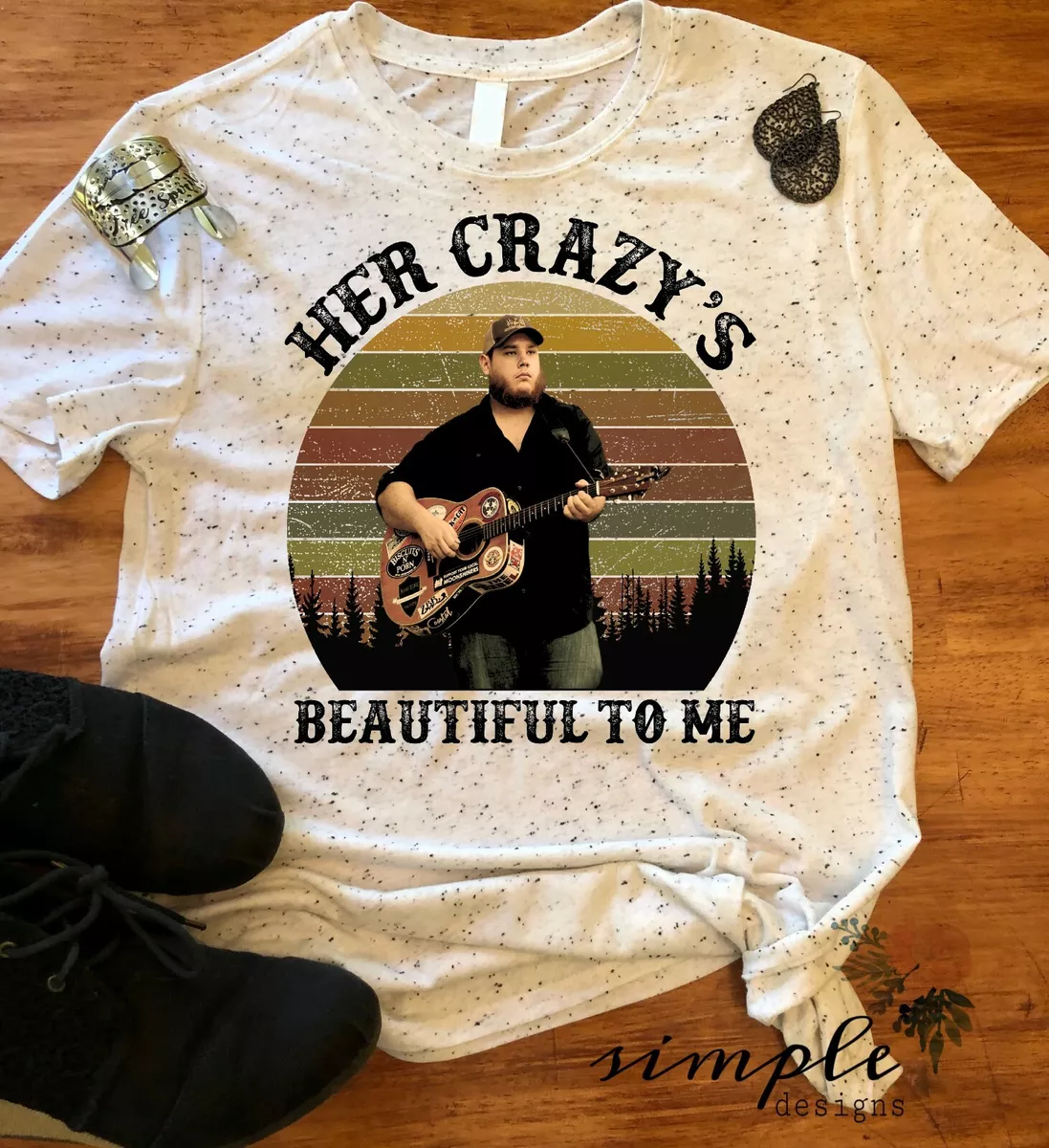 Beautiful Crazy Shirt Beautiful Crazy Lyrics Shirt Country 