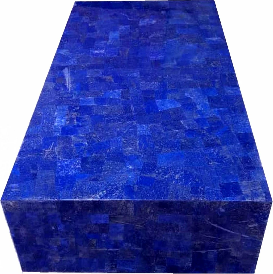 Lapis Lazuli table 55.12 In coffee table, unique coffee table, Stone Table - Image 4 of 4