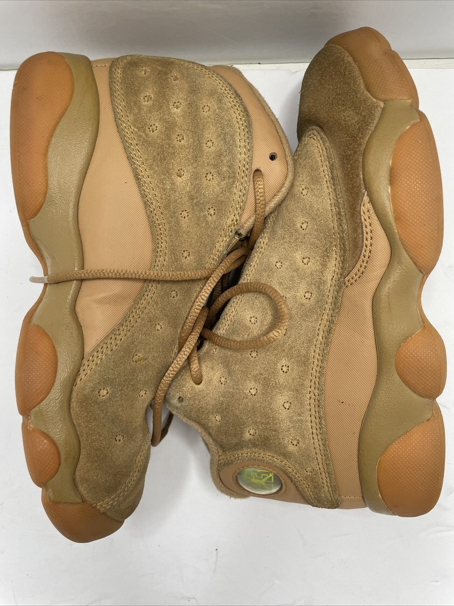 Nike Air Jordan 13 Retro Wheat Sz 2Y Distressed Grunge