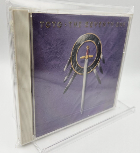 TOTO The Seventh One Japan Rare Vintage CD 32DP 5001 w/PROMO Sticker 1988 F/S - Picture 3 of 15