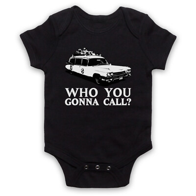 GHOST CAR ECTO-1 WEN RUFST DU AN? THEMA TUNE BUSTERS BABY MITWACHSENDER BABYANZUG GESCHENK