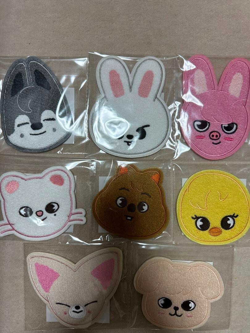SKZOO コースター　straykids NEW Stray Kids Skzoo K-POP Official Embroidery Coaster Set