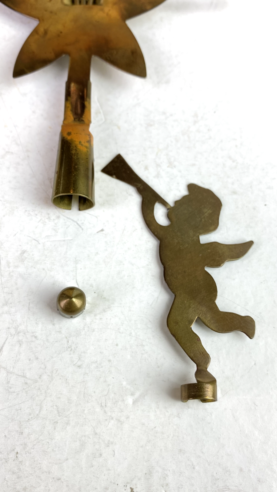 Christmas ANGLA SPELET Modell 1 Sweden Angel Chime Candle Holder, Box