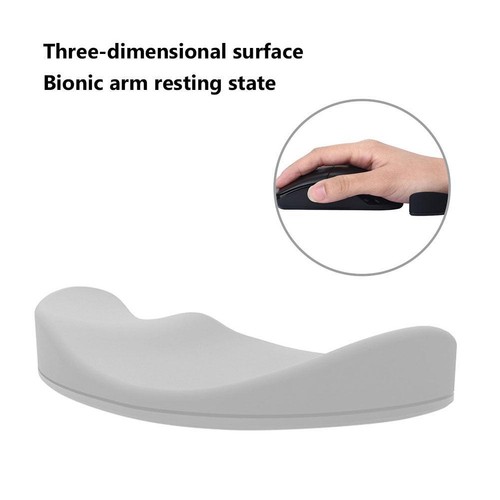 Tapis de Souris 3 Pièces Silicone Souple Repose Poignet Tapis de Souris pour Gaming Office PC FR - Photo 7/10