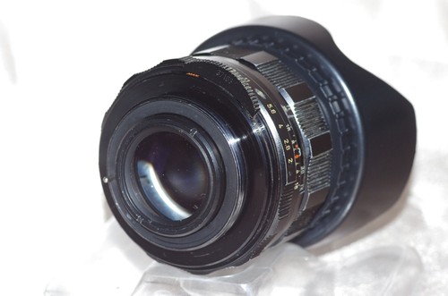 Objectif M42 55mm f2 SUPER TAKUMAR avec bouchons, pare-soleil, housse, PIQUE TOP - Photo 7/24