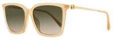 Jimmy Choo Square Sunglasses Totta /G FWMHA Nude/Gold 56mm