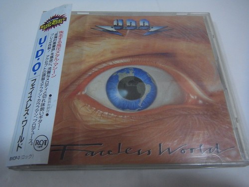 U.D.O.-Faceless World JAPAN 1st.Press w/OBI Accept Scorpions Udo Dirkschneider - Bild 1 von 8