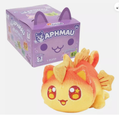 Aphmau MeeMeows Litter 5 Under the Sea Seahorse Plush Cat (sealed)