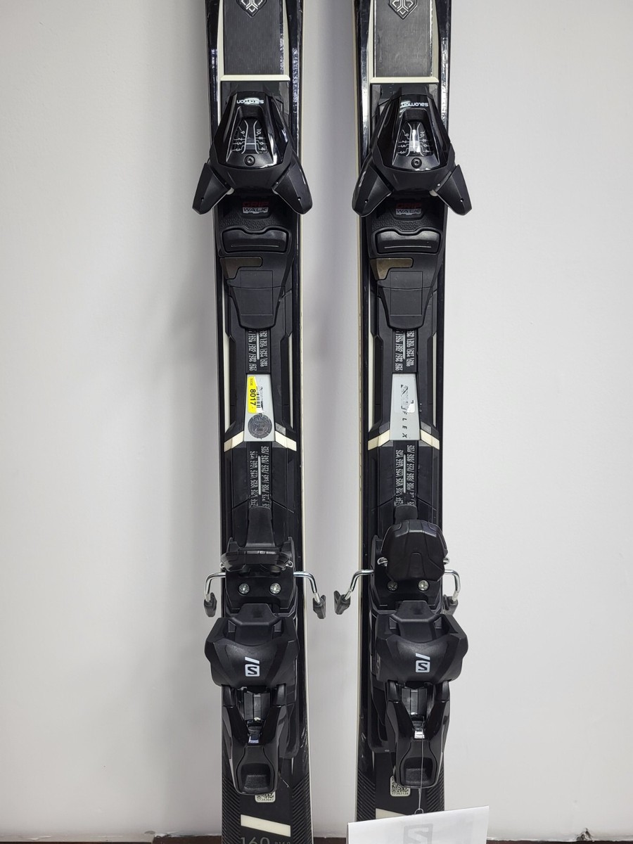 Salomon S MAX 160 cm Ski +NEW Salomon 10 Bindings Winter Sport