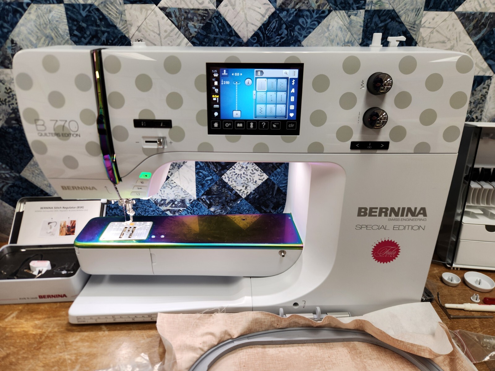 Bernina 770QE SE Tula Pink Sewing, Quilting, and Embroidery Machine, Serviced! eBay