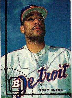 メジャーリーグ　カード　Tony Clark メジャーリーグカードTony Clark