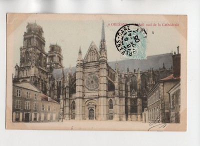 ORLEANS Südportal des Doms (B1364) Ansichtskarte Frankreich 1905 s/w