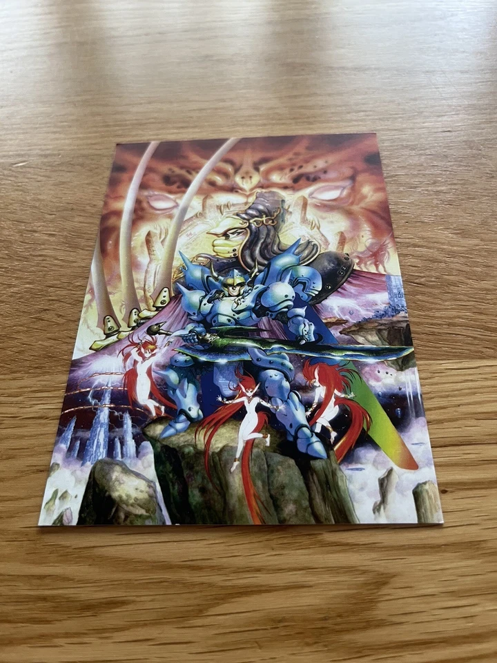 Promotional Postcard Winds Of Thunder PC Engine Works TurboGrafx Turbo Duo - Image 3 of 4