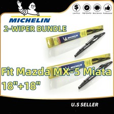 Wiper Blades 2-Pack Standard Wipers - fit 1990-2016 Mazda MX-5 Miata - 30180x2