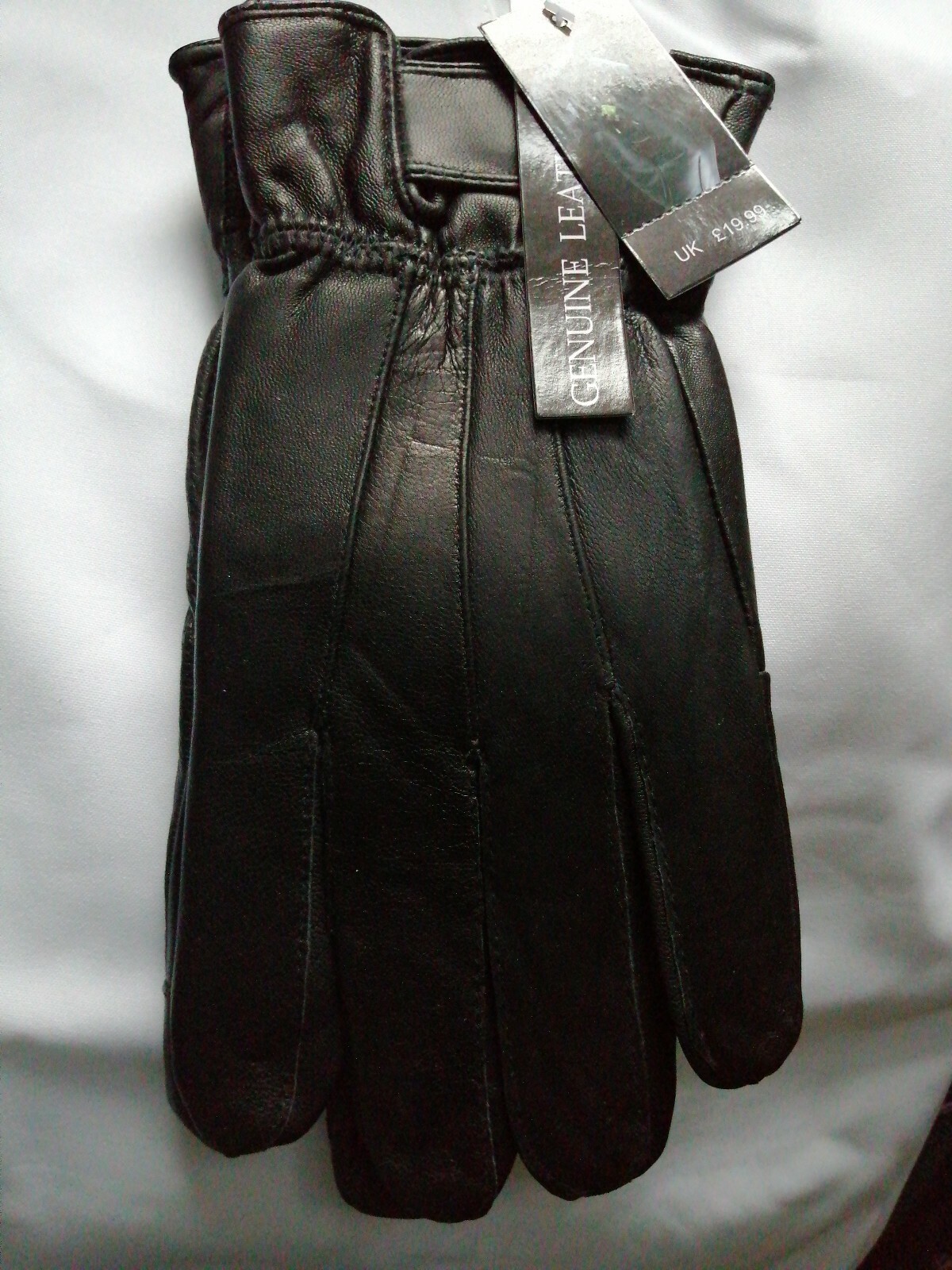 Black 100 Genuine Leather Gloves for Men's Winter Gloves eBay