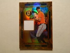 2023 Panini Chronicles- Gold Standard Jersey Prospect Card of Coby Mayo -Orioles