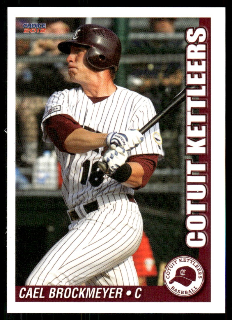 2012 Choice Cael Brockmeyer Rookie Cotuit Kettlers Cape Cod League eBay