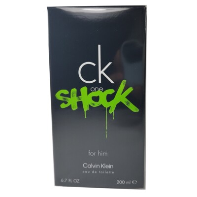 Ck One Shock For Him Di Calvin Klein Eau De Toilette 50 200 Ml