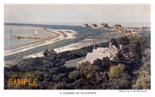 J H Robinson (1930) Glimpse of Wauwinet Nantucket * Art Print * Photo Seascape