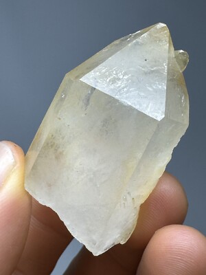 SUPERB Golden Healer Arkansas Quartz Natural Point 29.4g AR USA Crystal L9f