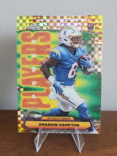 2025 Topps Chrome Omarion Hampton Base (RAW)