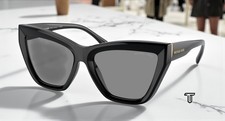 MICHAEL KORS MK2211U 30053F Dubai Black Dark Grey Solid 57 mm Women's Sunglasses