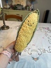 Amuseables Sweetcorn Jellycat Corn On The Cob 14”
