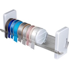 Ribbon Storage Rack Ribbon Spool Holder Ideal for Craft Rooms Studios, ...