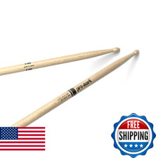 ProMark Classic Attack 5A Shira Kashi Oak Drumsticks, Oval Wood Tip