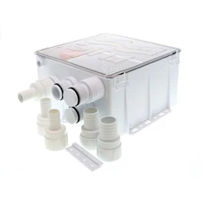 Rule Shower Drain Box W/800 Gph Pump - 24V 98B-24
