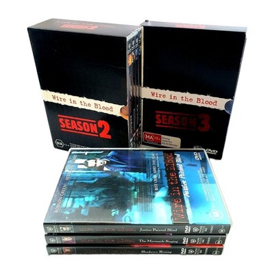 Wire In The Blood Complete Seasons Series 1-3 DVD British Crime Gift Set Reg 4