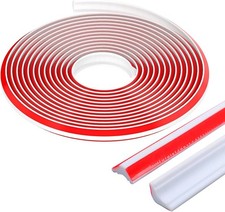 19x13 MM TPE Quarter Round Coving - 6M for Ceilings Flexible Moulding Trim & Wal