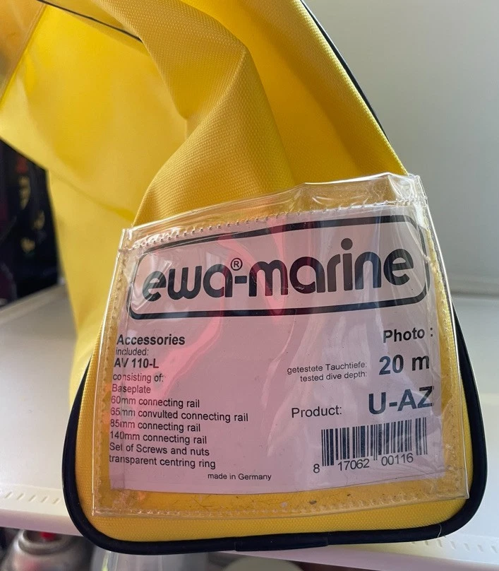 ewa-marine AV110-L underwater housing for 35mm DSLR and hot shoe flash - Image 4 of 4