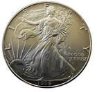 1995 American Silver Eagle. BU. Nice Detail Tone