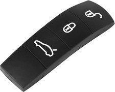 Key Fob Center Button Cover for Porsche 911, Key Button Cover Rubber Protectors