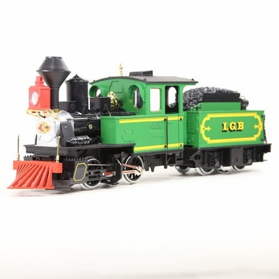 LGB 2017 D G Scale 0-4-0 Steam Locomotive W/ Lights & Smoke DC Powered