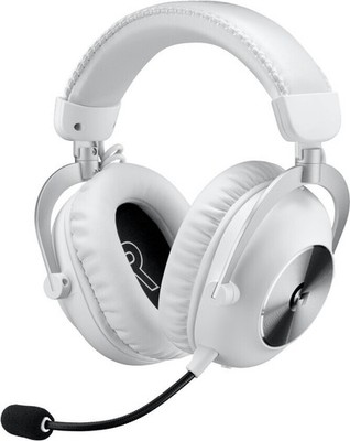 LOGITECH G PRO X 2 LIGHTSPEED Wireless, Over-ear Gaming Headset Bluetooth Weiß