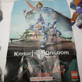 LEGO Knights Kingdom Sir Rascus (8793) King Mathias (8796) Sir Danju (8791)