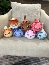 Lot Of 7 APHMAU 6" MEEMEOW MINI MYSTERY PLUSH LOT
