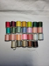 Vintage J&P Coats Dual Duty Plus Cotton Covered Polyester Thread Lot Of 26