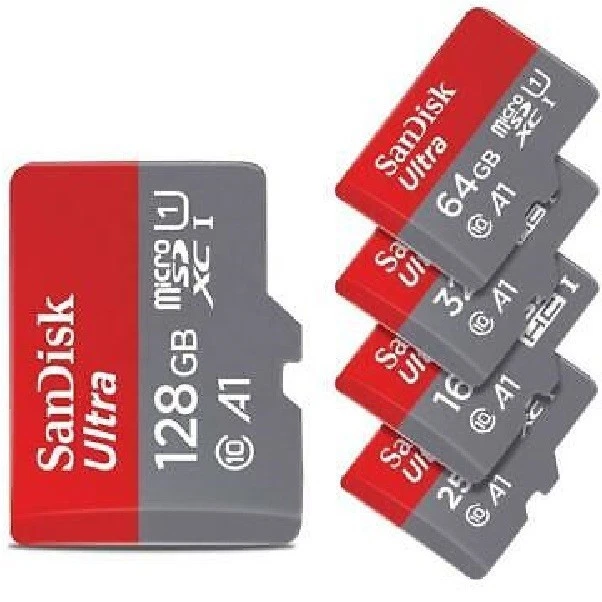 SanDisk UltraMicro SD 32GB 64GB 128GB Class 10 SDHCSDXC Memory Card with adaptor - Image 3 of 3