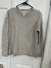 Dkny Women  s Beige Sweater Size Medium