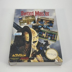 NINTENDO ENTERTAINMENT SYSTEM NES GAME SWORD MASTER COMPLETE BOXED 